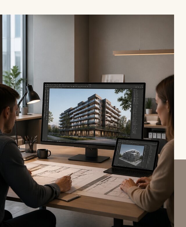 3D визуализация архитектуры и объектов строительства в Казани